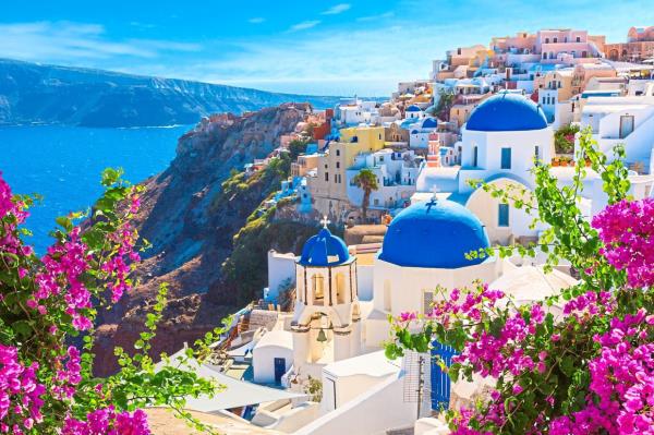 Santorini island in Greece is an incredibly popular place for tourists. — Photos: Dreamstime/TNS 