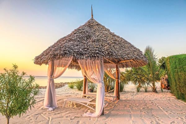 The sunset at Zanzibar beaches are gorgeous.